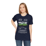 American Muscle Blueprint Performance Legacy Unisex Tee High Power Streetwear Shirt