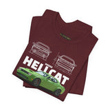 American Muscle Blueprint Performance Legacy Unisex Tee High Power Streetwear Shirt