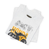 Honda CBR Superbike Blueprint Racing Motorcycle Graphic Tee Sport Bike Track Design T Shirt For Riders Speed Lovers Motorsport Streetwear Gift
