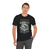 Money Mindset Unisex Jersey Short Sleeve Tee Graphic Black T Shirt Hustle Grind Wealth Entrepreneur Motivational Streetwear Bold Artistic Fashion Outfit