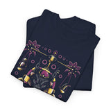 Anubis Balance God Unisex Heavy Cotton Tee Egyptian Mythology Streetwear Graphic T Shirt Bold Cosmic Art Design For Men And Women Perfect For Festivals Spiritual Wear And Fashion Lovers