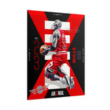 Air Ascent Glossy Poster Collector Edition Bold Motivational Wall Art Red Black Athletic Energy Modern Design For Gym Rooms Studios Offices And Ambitious Dreamers