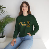 TopG Unisex Heavy Blend Crewneck Sweatshirt Premium Motivational Graphic Streetwear Tate Knight Design Hustle Mindset Apparel