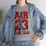 Air Jordan Sky Legend Unisex Heavy Cotton Tee Bold Athletic Streetwear Design Inspirational Basketball Dunk Artwork Motivational Sports Graphic Tee For Dreamers And Hustlers