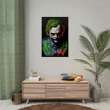 The Jocker Why So Serious Within Glossy Poster Emotional Gothic Wall Art Bold Psychological Design for Dark Aesthetic Lovers, Art Collectors, and Fearless Creatives