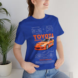 Legendary Turbo JDM MK4 Street Racer Unisex Heavy Cotton Tee Retro Tuner Car Graphic Shirt