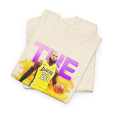 The Court Monarch Unisex Heavy Cotton Tee Basketball Power Graphic Shirt Streetwear for Athletes Hustlers and Motivational Sports Lovers