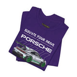 GT3 RS Inspired Track Performance Sports Car Graphic T Shirt Luxury Racing Aesthetic Streetwear Unisex Tee High Speed Motorsport Auto Art Fashion