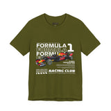 High Performance Single Seater Racing Car Graphic Unisex Heavy Cotton Tee Premium Motorsport Streetwear For Speed Lovers And Daily Casual Wear