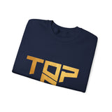 TopG Graphic Unisex Heavy Blend Crewneck Sweatshirt Motivational Hustler Streetwear Fitness Entrepreneur Alpha Mindset Pullover