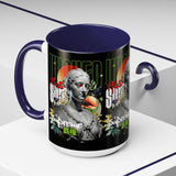 Wicked Supreme Accent Coffee Mug 11oz 15oz Statue Art Graphic Cup Supreme Inspired Streetwear Bust Design Bold Daily Motivation Ceramic Gift Drinkware