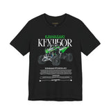 Kawasaki KFX450R Inspired ATV Racing Unisex Heavy Cotton T Shirt Off Road Quad Bike Power Design Streetwear Motorsport Graphic Tee