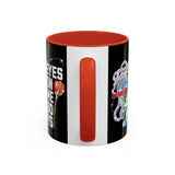 Eyes On Me Boys Medusa Accent Coffee Mug 11oz 15oz Mythological Streetwear Bold Empowerment Design Perfect Gift for Coffee Lovers Friends Birthdays Daily Motivation