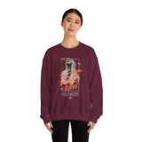 Beauty Vibes Statue Graphic Unisex Heavy Blend Crewneck Sweatshirt Vintage Streetwear Aesthetic Pullover Premium Bold Artistic Fashion