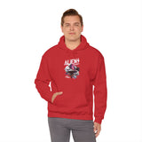 Aliens Exist UFO Graphic Unisex Heavy Blend Hooded Sweatshirt Sci Fi Streetwear Alien Space Hoodie