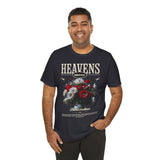 Heavens Hallucinations Unisex Jersey Short Sleeve Tee Comfortable Modern Streetwear Bold Artistic Floral Graphic Design Perfect Gift for Friends Birthdays Casual Wear