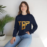 TopG Graphic Unisex Heavy Blend Crewneck Sweatshirt Motivational Hustler Streetwear Fitness Entrepreneur Alpha Mindset Pullover