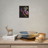 Snapshot of Madness Matte Vertical Poster Dark Comic Art Design Bold Neon Streetwear Aesthetic Premium Wall Art Print for Home Office Studio Perfect Gift for Artists Dreamers and Creative Thinkers