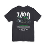 Kawasaki Z400 Naked Street Bike Graphic T Shirt Unisex Heavy Cotton Motorcycle Racing Streetwear Gift