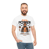 Mask Power Anonymous Strength Graphic Unisex Heavy Cotton Tee Bold Urban Streetwear Empowerment Hacker Inspired Motivational T Shirt
