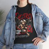 Betrayed Angel Destroy Graphic Unisex Heavy Cotton T Shirt Edgy Gothic Streetwear Bold Motivational Urban Fashion Outfit