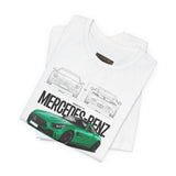 Mercedes Benz AMG GT Inspired Illustrated Sports Car Graphic T Shirt Luxury Performance Coupe Automotive Streetwear Unisex Heavy Cotton Tee High Speed Racing Lifestyle Gift For Car Enthusiasts