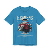 Heavens Hallucinations Unisex Jersey Short Sleeve Tee Comfortable Modern Streetwear Bold Artistic Floral Graphic Design Perfect Gift for Friends Birthdays Casual Wear