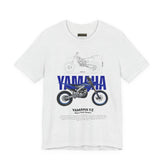 YZ Motocross Dirt Bike Blueprint Graphic Unisex Heavy Cotton Tee Off Road Racing Inspired Streetwear Gift for Riders and Bike Lovers