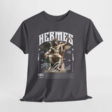 Hermes Greek Mythology Unisex Heavy Cotton Tee Ancient God of Communication and Travel Streetwear Graphic T Shirt
