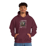 Fearless Devotion Unisex Heavy Blend Hooded Sweatshirt Loyalty Commitment Courage Graphic Streetwear Pullover Hoodie
