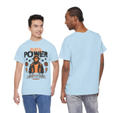 Mask Power Anonymous Strength Graphic Unisex Heavy Cotton Tee Bold Urban Streetwear Empowerment Hacker Inspired Motivational T Shirt