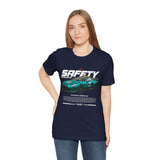 Formula One Safety Car Inspired Motorsport Graphic Unisex Tee High Performance Racing Streetwear Track Day Apparel Pace Car Design For Racing Fans Speed Culture Enthusiasts