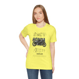 Honda CBR Superbike Blueprint Racing Motorcycle Graphic Tee Sport Bike Track Design T Shirt For Riders Speed Lovers Motorsport Streetwear Gift