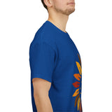 Ho’oponopono Sunflower Unisex T Shirt Healing Affirmation Tee Spiritual Gratitude Mindfulness Inspired Positive Energy Heavy Cotton Graphic Top