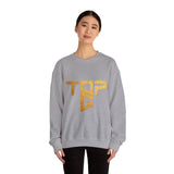 TopG Graphic Unisex Heavy Blend Crewneck Sweatshirt Motivational Hustler Streetwear Fitness Entrepreneur Alpha Mindset Pullover