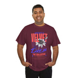 Velvet Dream The Collective Unisex Heavy Cotton Tee Comfortable Motivational Streetwear Bold Typography Graphic T Shirt Perfect Gift for Dreamers Trendsetters Creative Souls Everyday Casual Wear