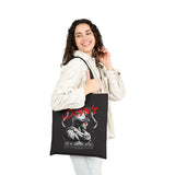 Brave Warrior Roman Gladiator Graphic Cotton Canvas Tote Bag Bold Motivational Streetwear Eco Friendly Reusable Shopping Bag