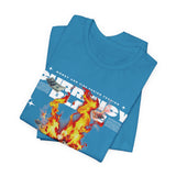 Currency Blaze Burning Money Graphic Unisex Jersey Short Sleeve Tee Bold Streetwear Flame Cash Statement T Shirt Urban Fashion