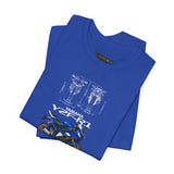 YZF-R1 Motorcycle Inspired Tee Japanese Liter Class Superbike Graphic Unisex Heavy Cotton Tee Racing Blueprint Streetwear Art Gift