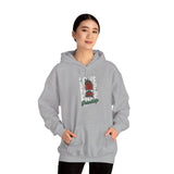 Love Fake Friendship Rose Graphic Hoodie Comfortable Unisex Sweatshirt Bold Statement Streetwear Pullover Empowering Artistic Floral Design for Self Expression Perfect Gift for Friends Birthdays Parties Cozy Days Casual Wear