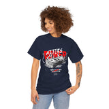 Attire Power Unisex Heavy Cotton Tee Graphic T Shirt Black Hustler Money Design Wealth Streetwear Bold Entrepreneur Alpha Mindset Financial Success Fashion