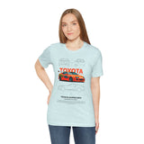 Legendary Orange Street Racer Blueprint Tee Unisex Heavy Cotton Retro Tuner Car Art Graphic Shirt for Enthusiasts