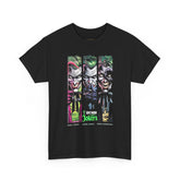 Comic Chaos Halftone Art Unisex Heavy Cotton Tee Bold Graphic Streetwear T Shirt Vibrant Vintage Design Comfortable Classic Fit Everyday Wear Perfect Gift for Art Lovers and Street Culture Fans