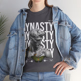 Dynasty Statue Graphic Unisex Heavy Cotton Tee Greek Sculpture Butterfly Streetwear Art Inspired T Shirt