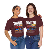 Toyota Land Cruiser Classic Off Road SUV Inspired Illustrated 4x4 Adventure Graphic T Shirt Vintage Overland Utility Vehicle Automotive Streetwear Rugged Travel Lifestyle Gift For SUV Enthusiasts