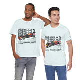 High Performance Single Seater Racing Car Graphic Unisex Heavy Cotton Tee Premium Motorsport Streetwear For Speed Lovers And Daily Casual Wear