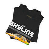JDM Street Racing Legend Skyline R34 Inspired Supra MK4 Style Unisex Graphic Tee Japanese Drift Car Culture Motorsport Streetwear Shirt