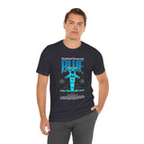 Blue Formula Race Car Graphic Unisex Heavy Cotton Tee High Speed Streetwear for Motorsport Fans and Racing Lifestyle Enthusiasts