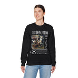 Fearless Devotion Unisex Heavy Blend Crewneck Sweatshirt Courage Loyalty Commitment Graphic Streetwear Pullover