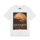 Mars Explorer Astronaut Unisex Heavy Cotton Tee Futuristic Space Adventure Graphic Shirt Inspiring Sci Fi Design Perfect Gift for Dreamers and Space Lovers